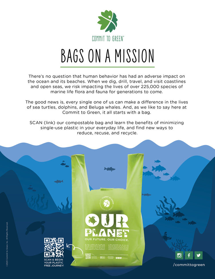 Compostable Shopping Bag