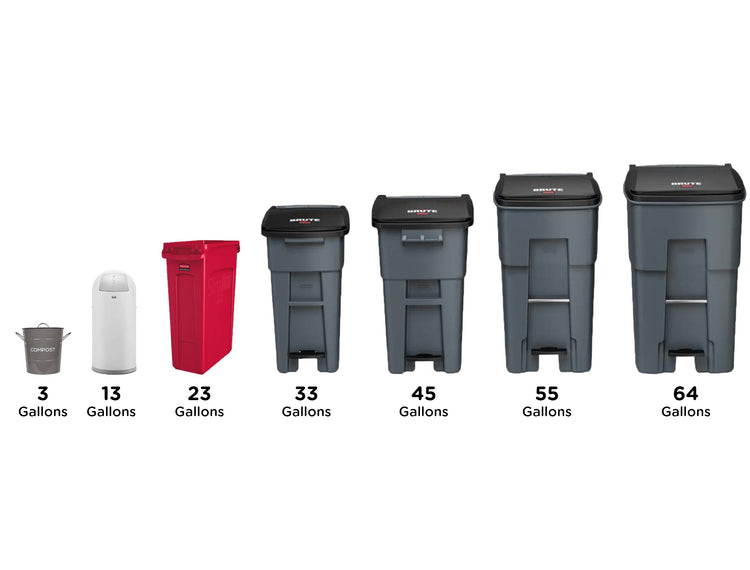 Compostable Trash Bin Liners<br>13 Gallon x3